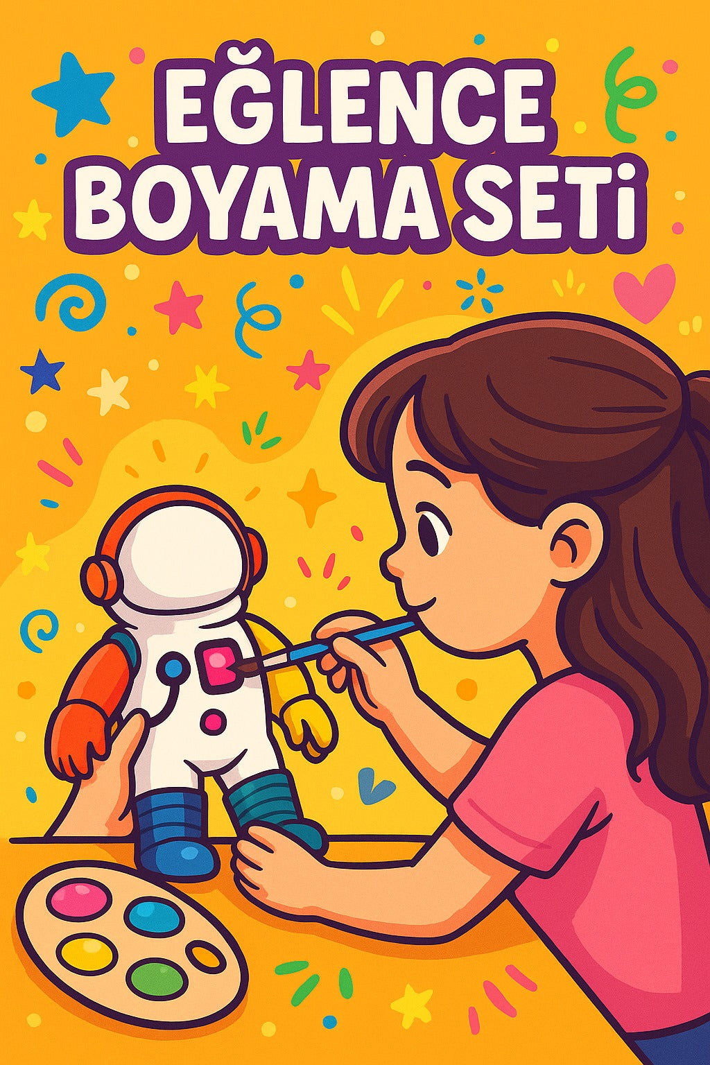 Uzay Macerası Renkli Boyama & Gelişim Seti